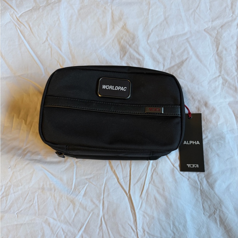Tumi Alpha Black Toiletry Bag